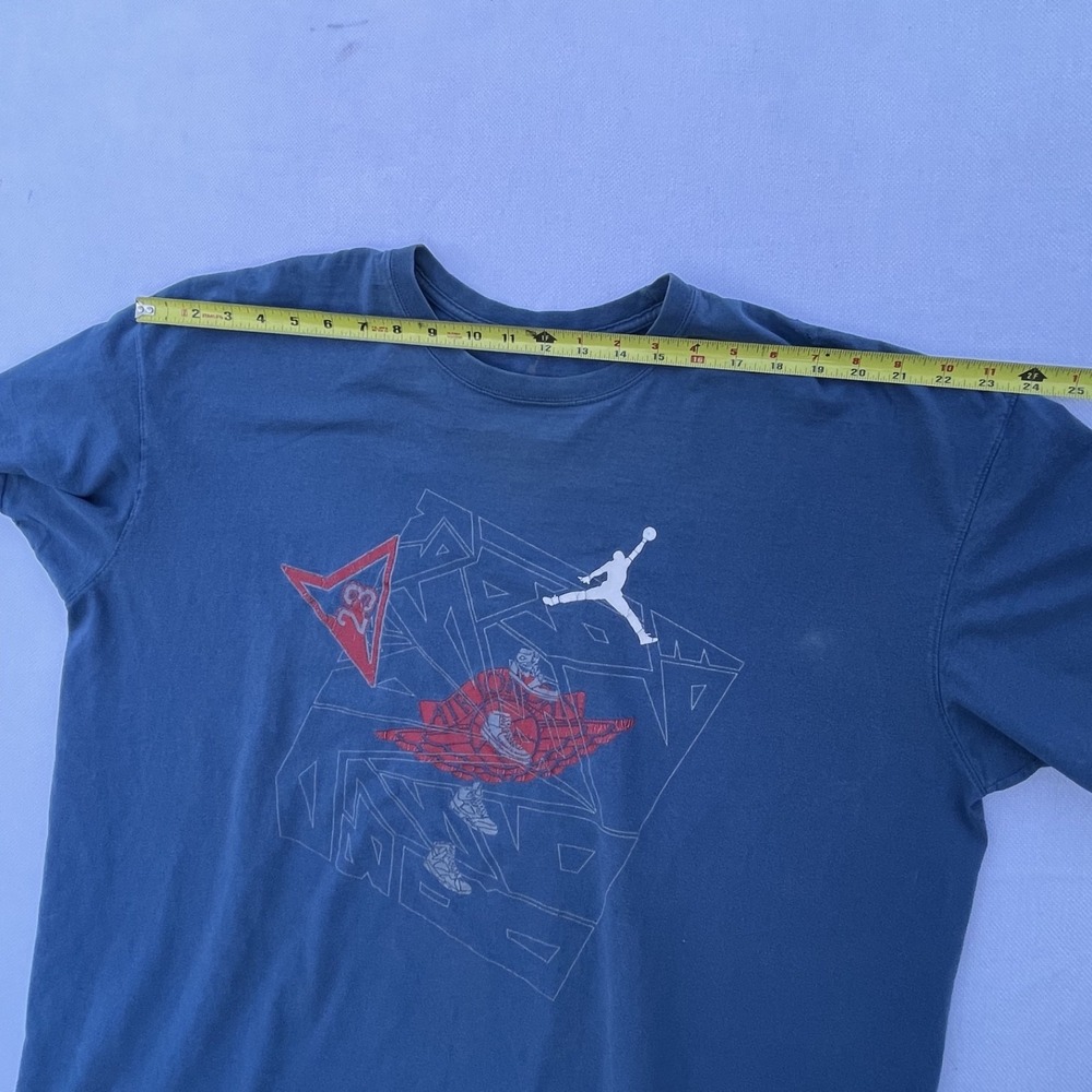 Air Jordan Jumpman #23 Men's T-Shirt Size 3XL. NBA Micheal Chicago Bulls Retro - Picture 7 of 14